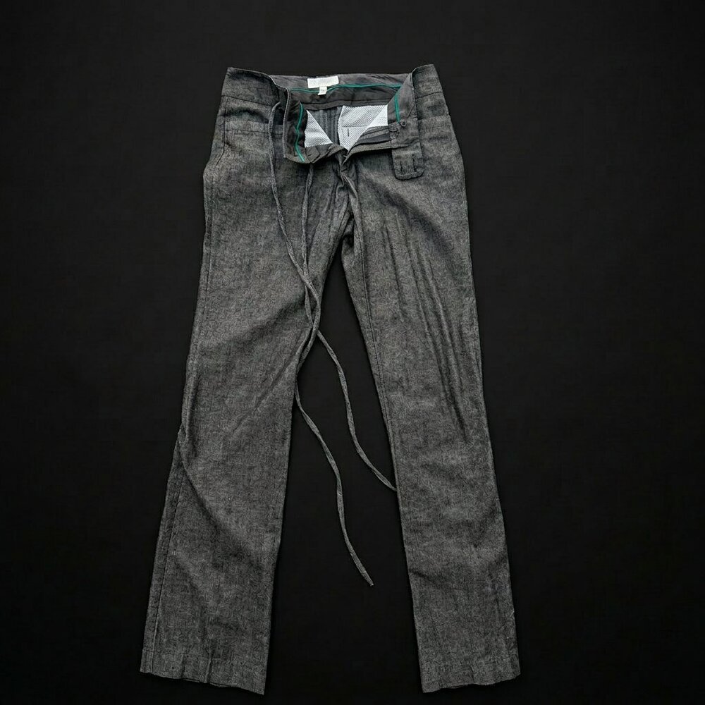 Banana Republic Martin Fit Dress Pants Size 6 Long Gray Trouser Pants